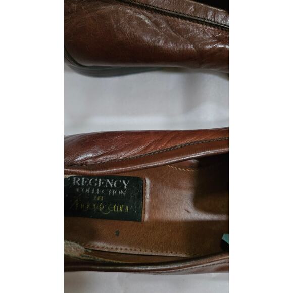 Regency Collection Angelo Rossi Brown Leather Tassel Kiltie Loafers Men’s 10.5 M main image 15